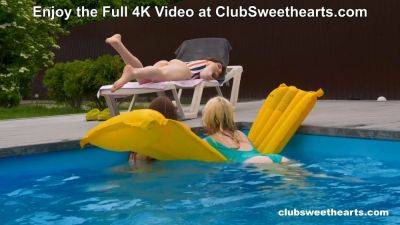 Lana Rose and Summer's Sweethearts Get Wet & Wild in Summer Threesome - sexu.com